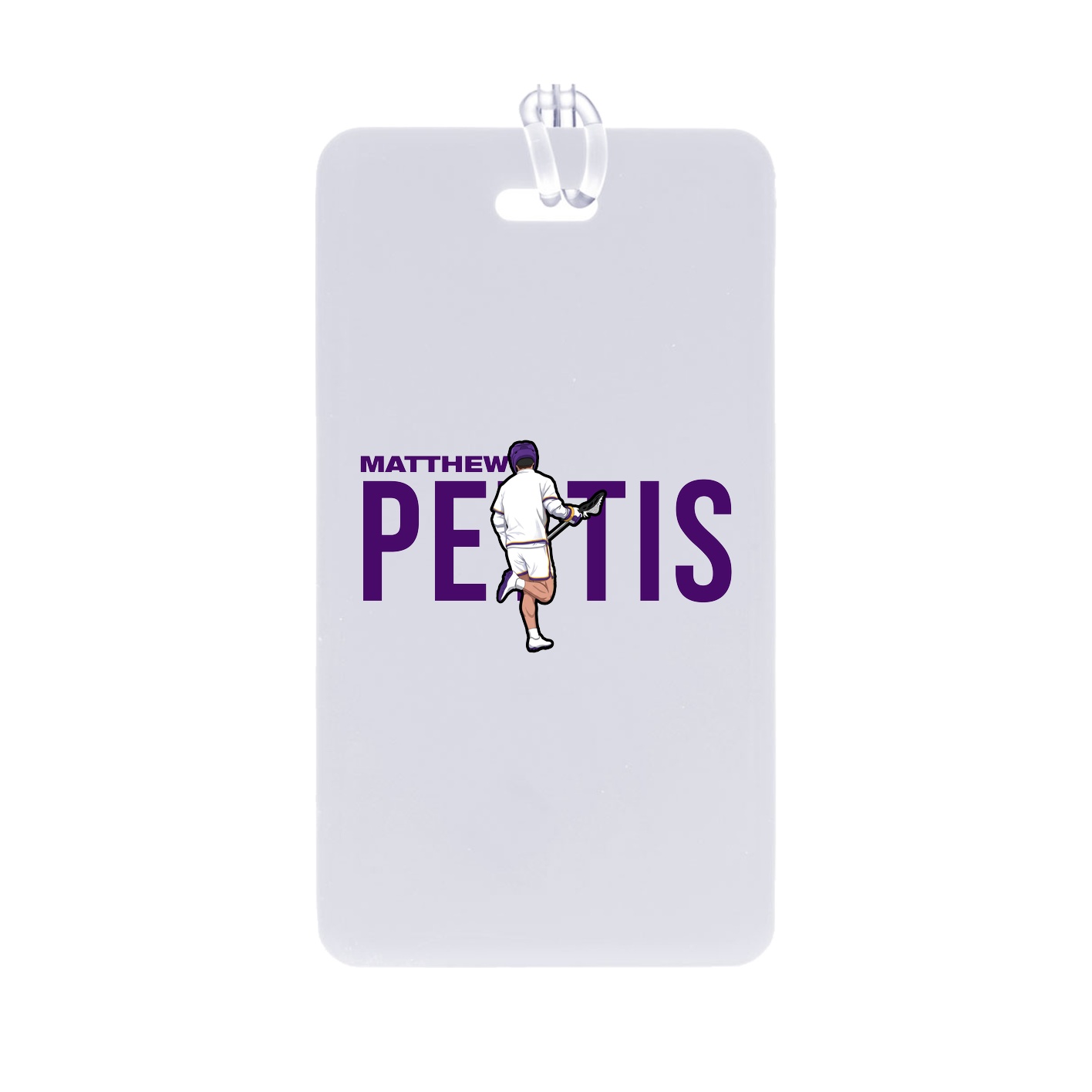 Bag Tag — Player Name in Classic