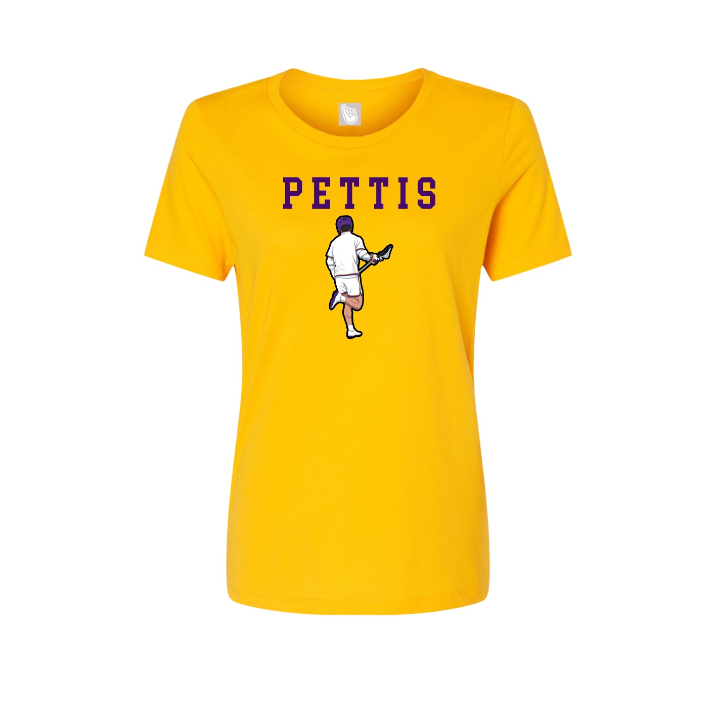Fitted Women's Tee — Shirsey in Gold
