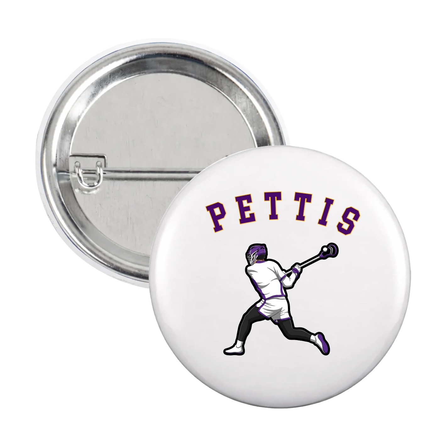 Game Day Button — Shirsey Arch in White