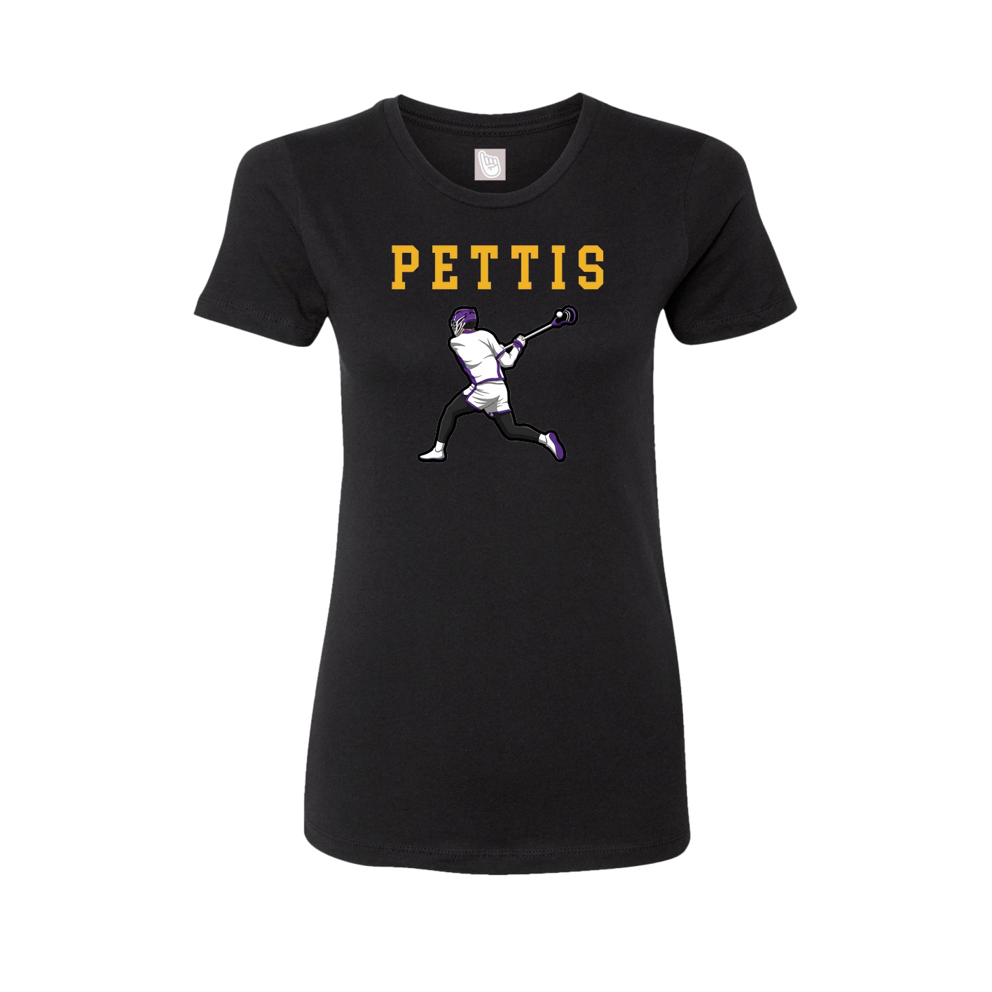 Fitted Women's Tee — Shirsey in Black