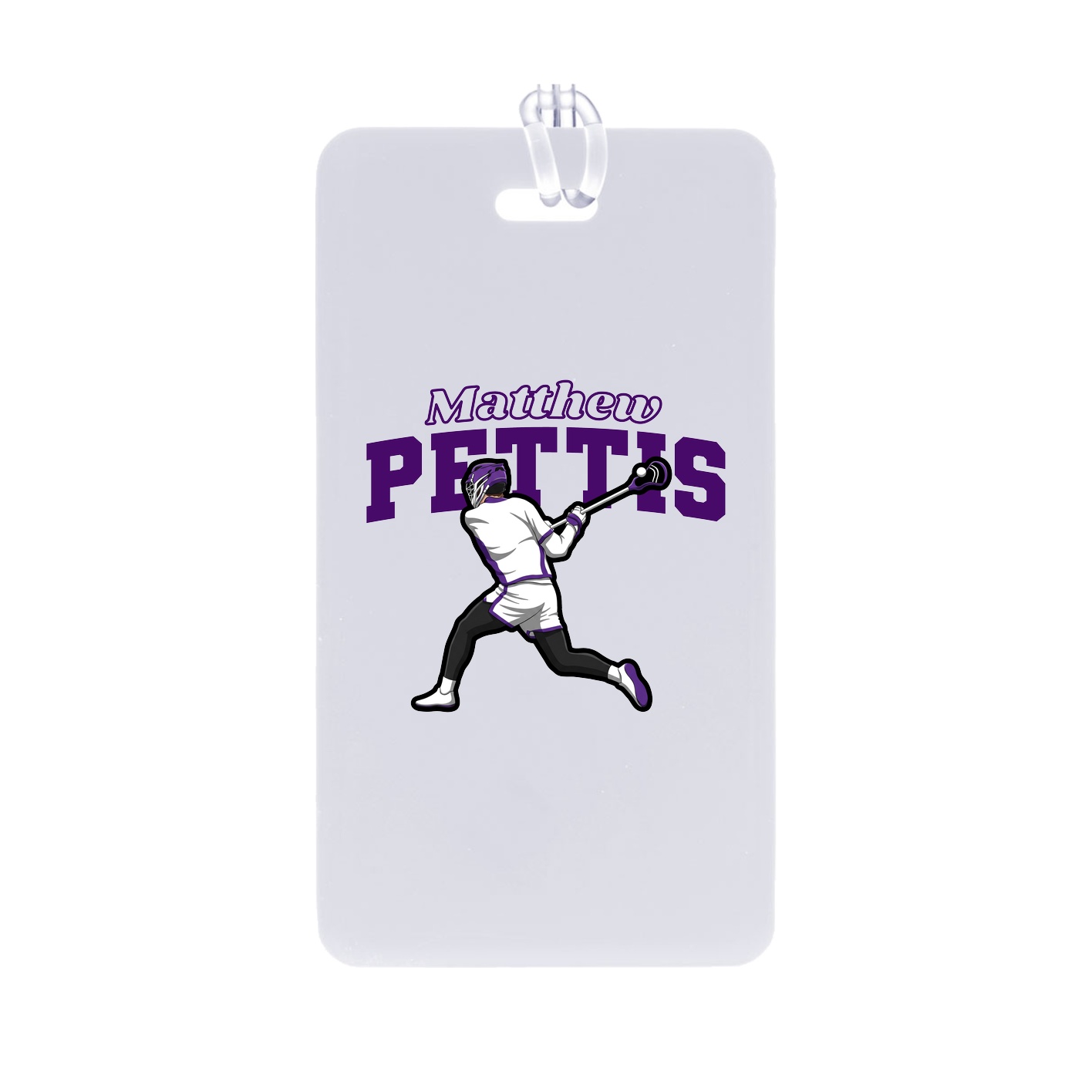 Bag Tag — Name Arch in Classic