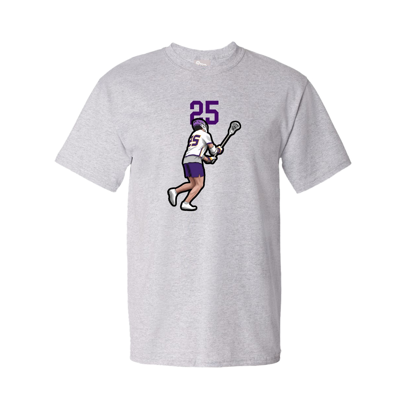 Tee — Number Top in Grey