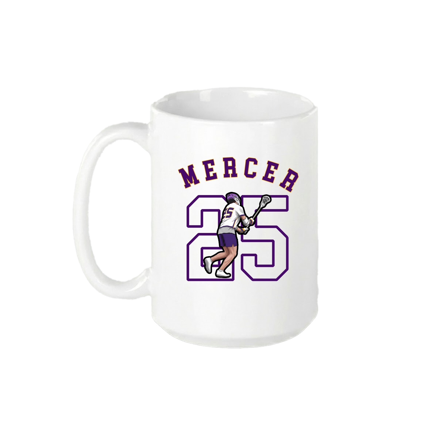 15oz Coffee Mug — Shirsey Arch in White