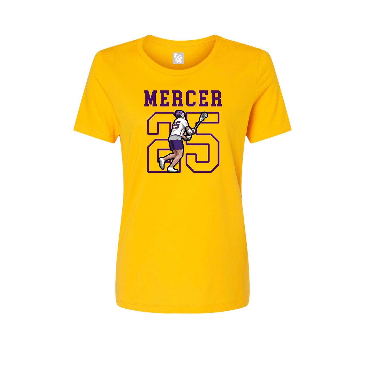 Fitted Women's Tee — Shirsey in Gold