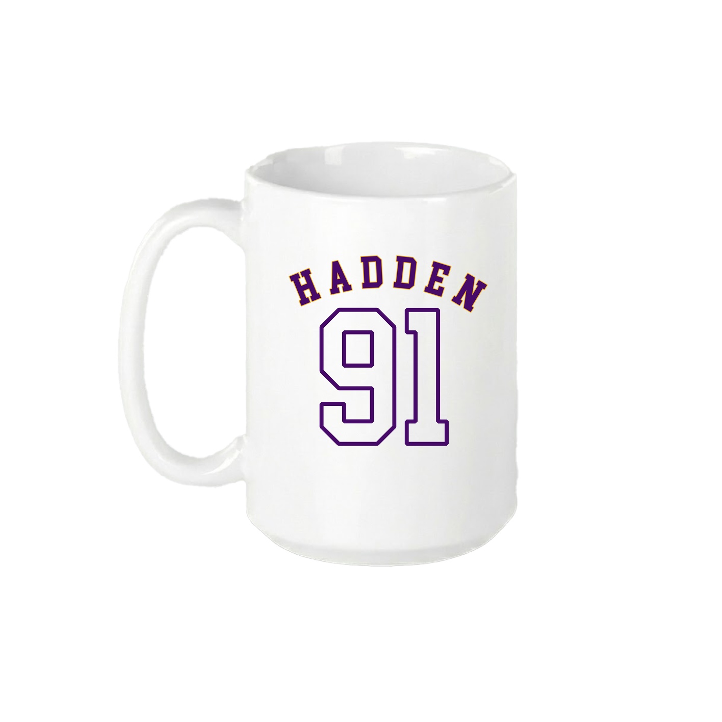 15oz Coffee Mug — Shirsey Arch in White