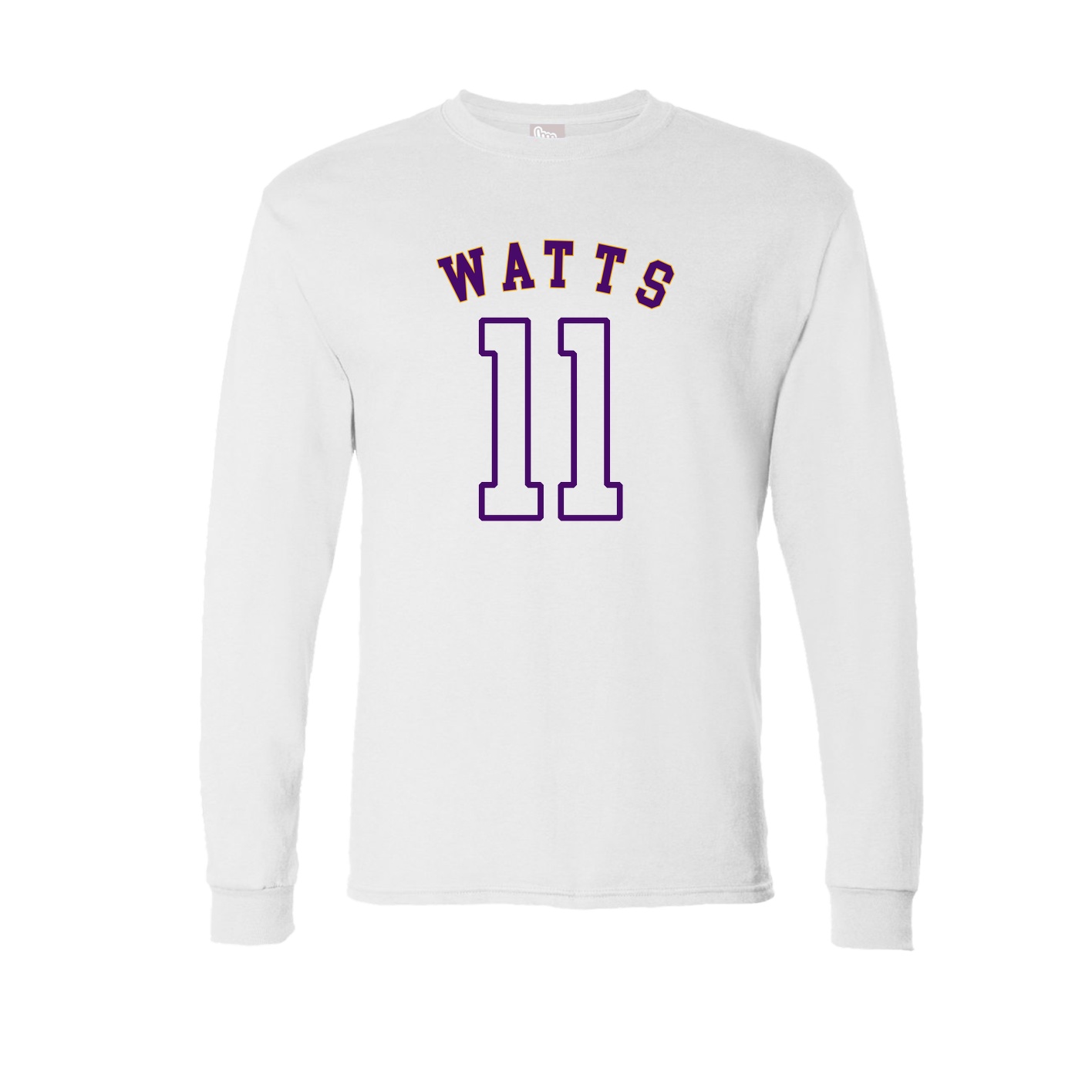 Long Sleeve Tee — Shirsey Arch in White