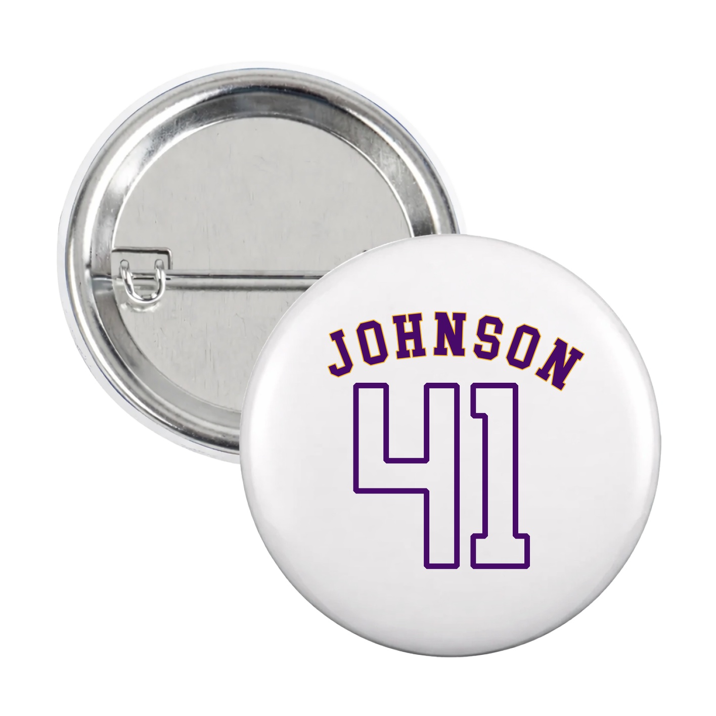 Game Day Button — Shirsey Arch in White