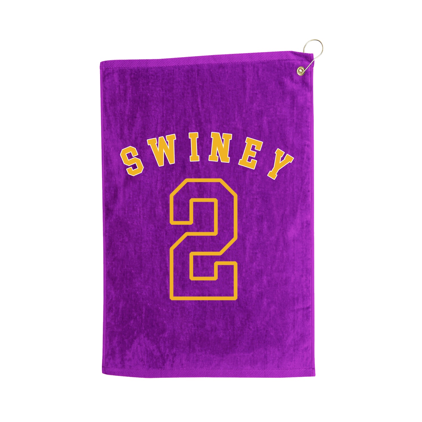 Golf Towel — Shirsey Arch in Purple