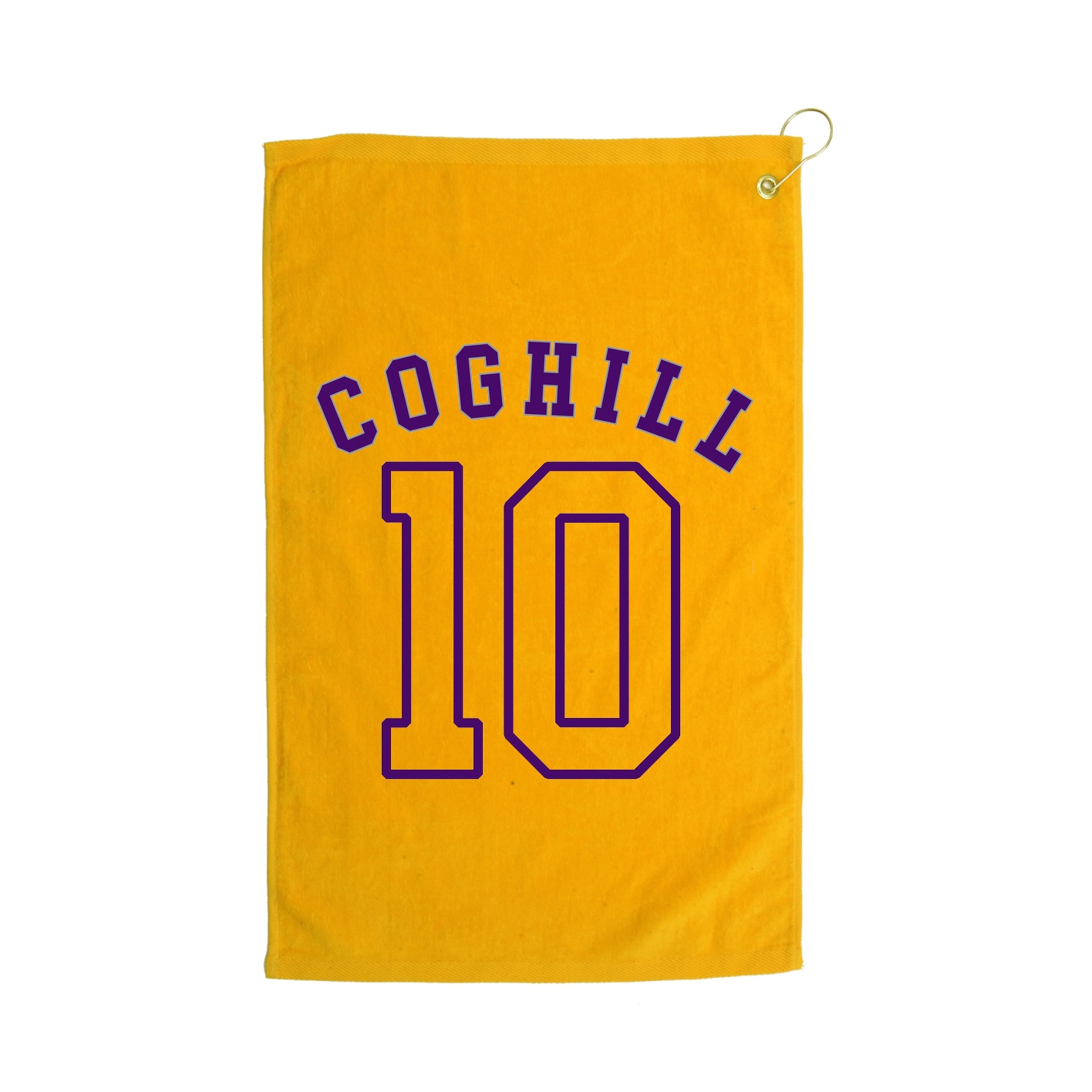 Golf Towel — Shirsey Arch in Gold