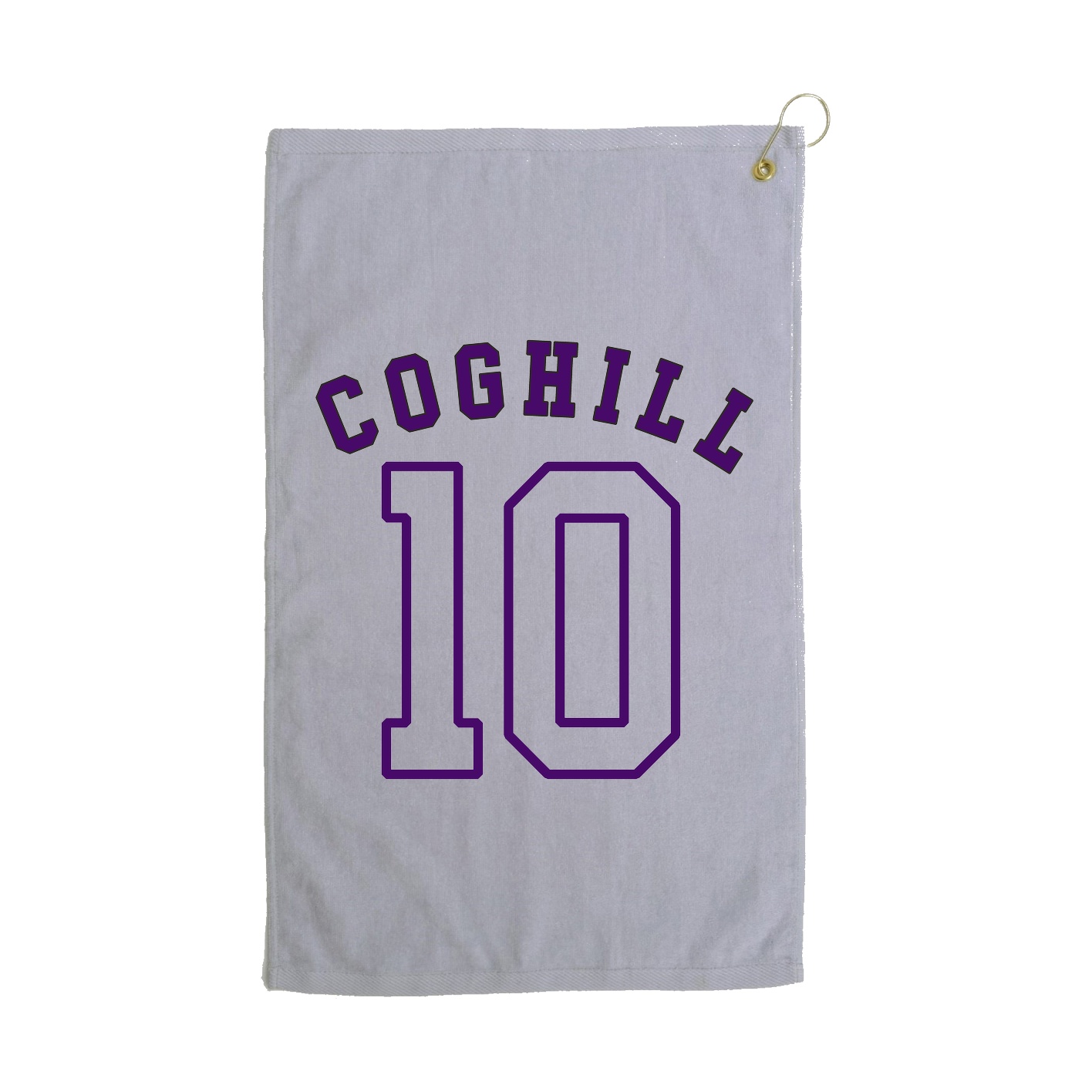 Golf Towel — Shirsey Arch in Grey