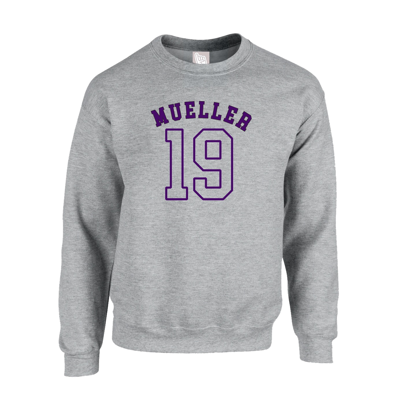Fleece Crew — Shirsey Arch in Grey