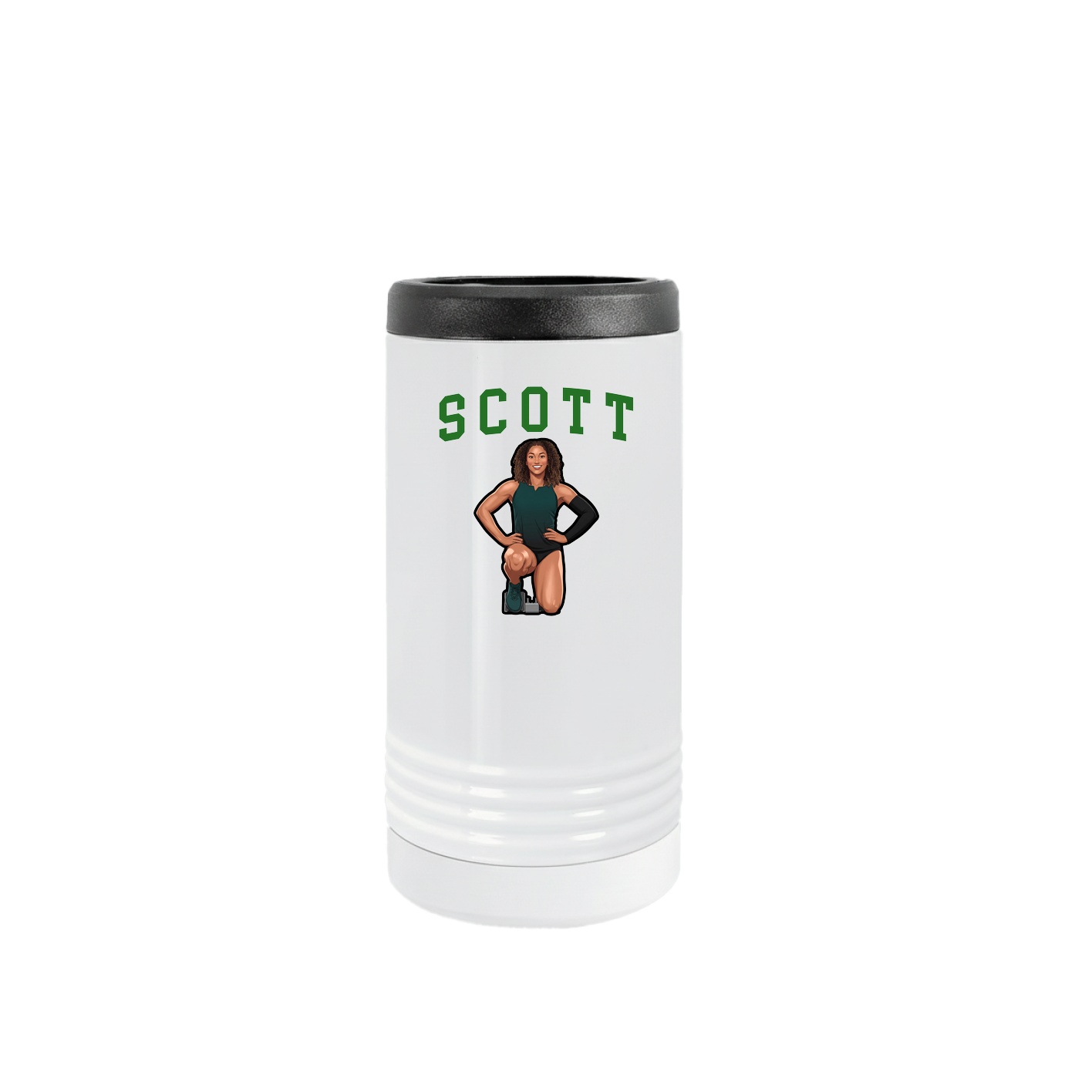 Slim Beverage Holder — Shirsey in White