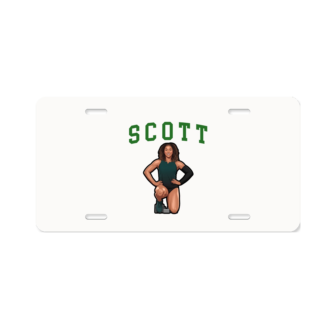 License Plate — Shirsey in Classic