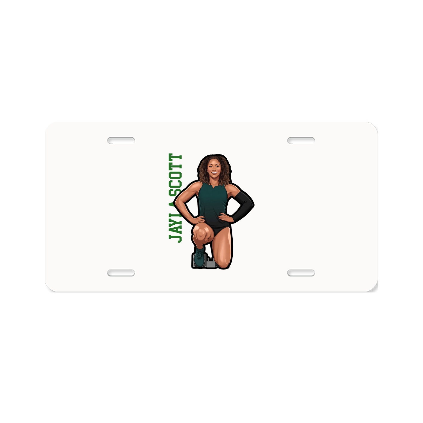 Aluminum License Plate
