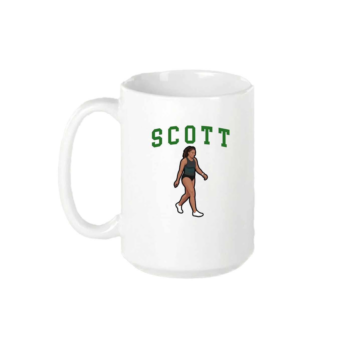 15oz Coffee Mug — Shirsey in White