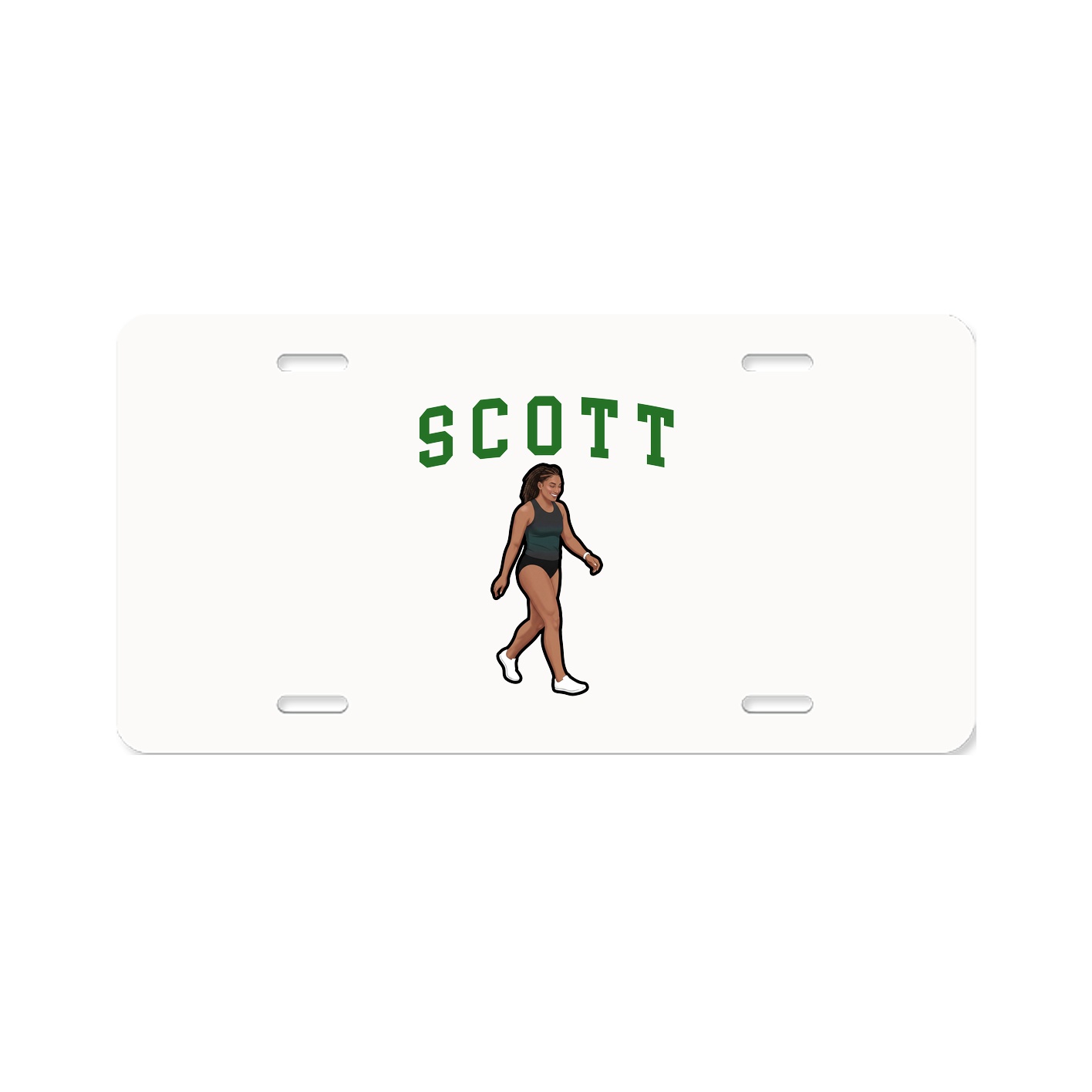 License Plate — Shirsey in Classic