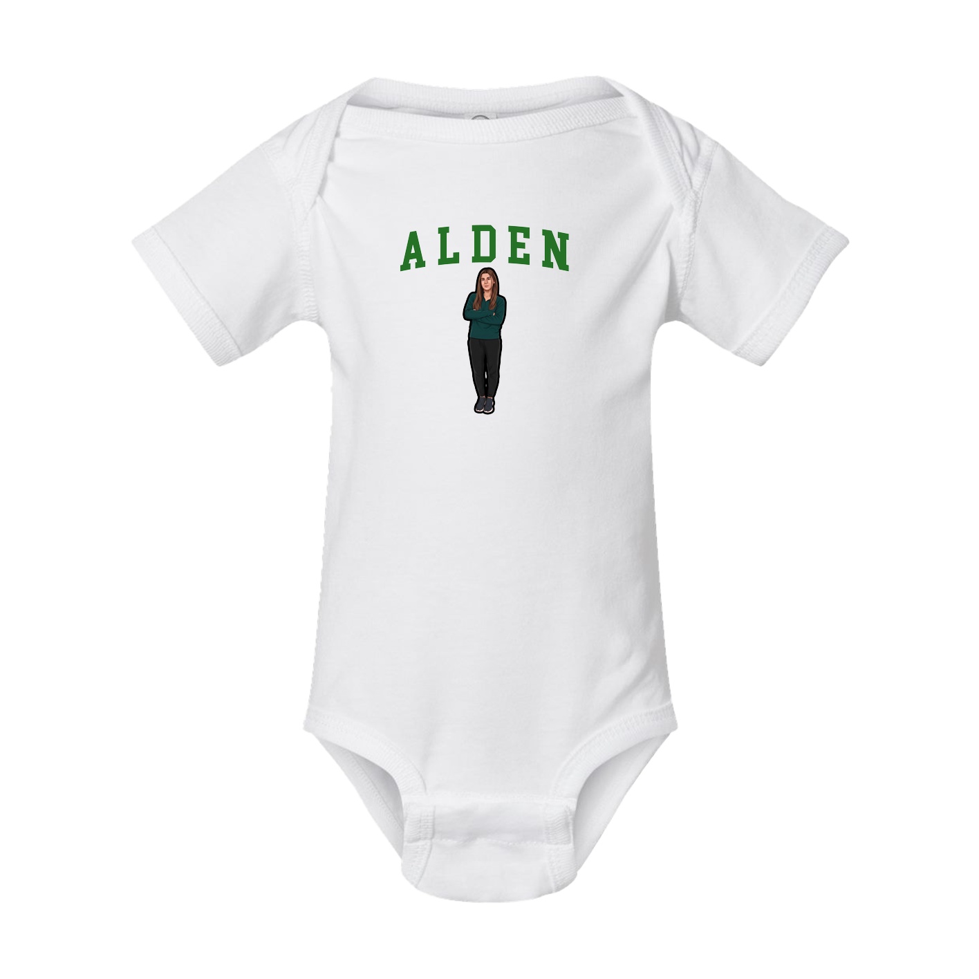 Baby Onesie — Shirsey in White