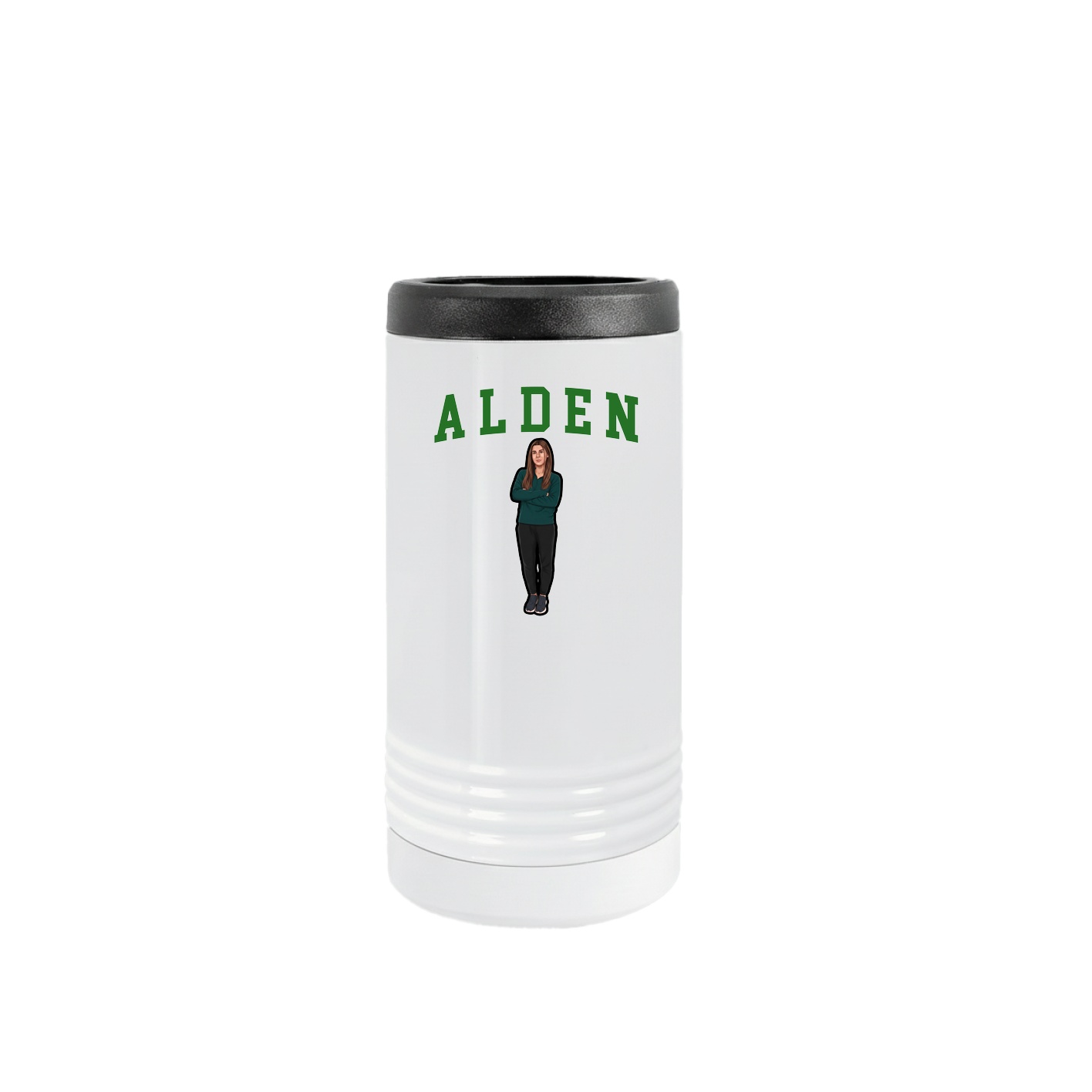 Slim Beverage Holder — Shirsey in White