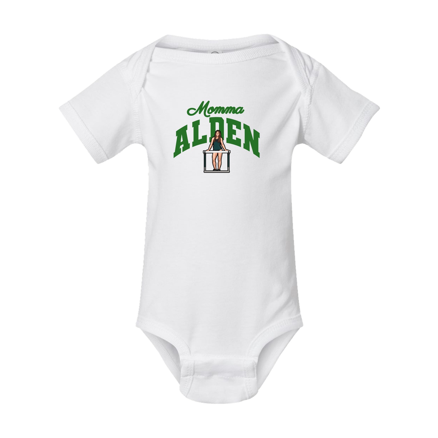 Baby Onesie — Mothers Day Arch in White