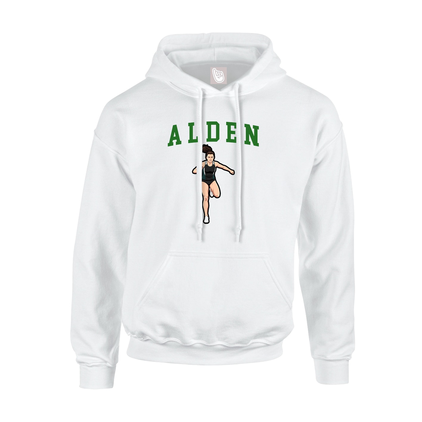 Hoodie — Shirsey in White