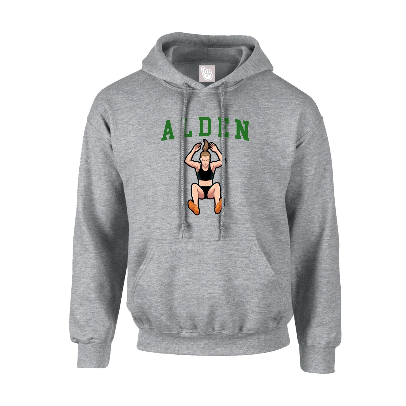 Hoodie — Shirsey in Grey