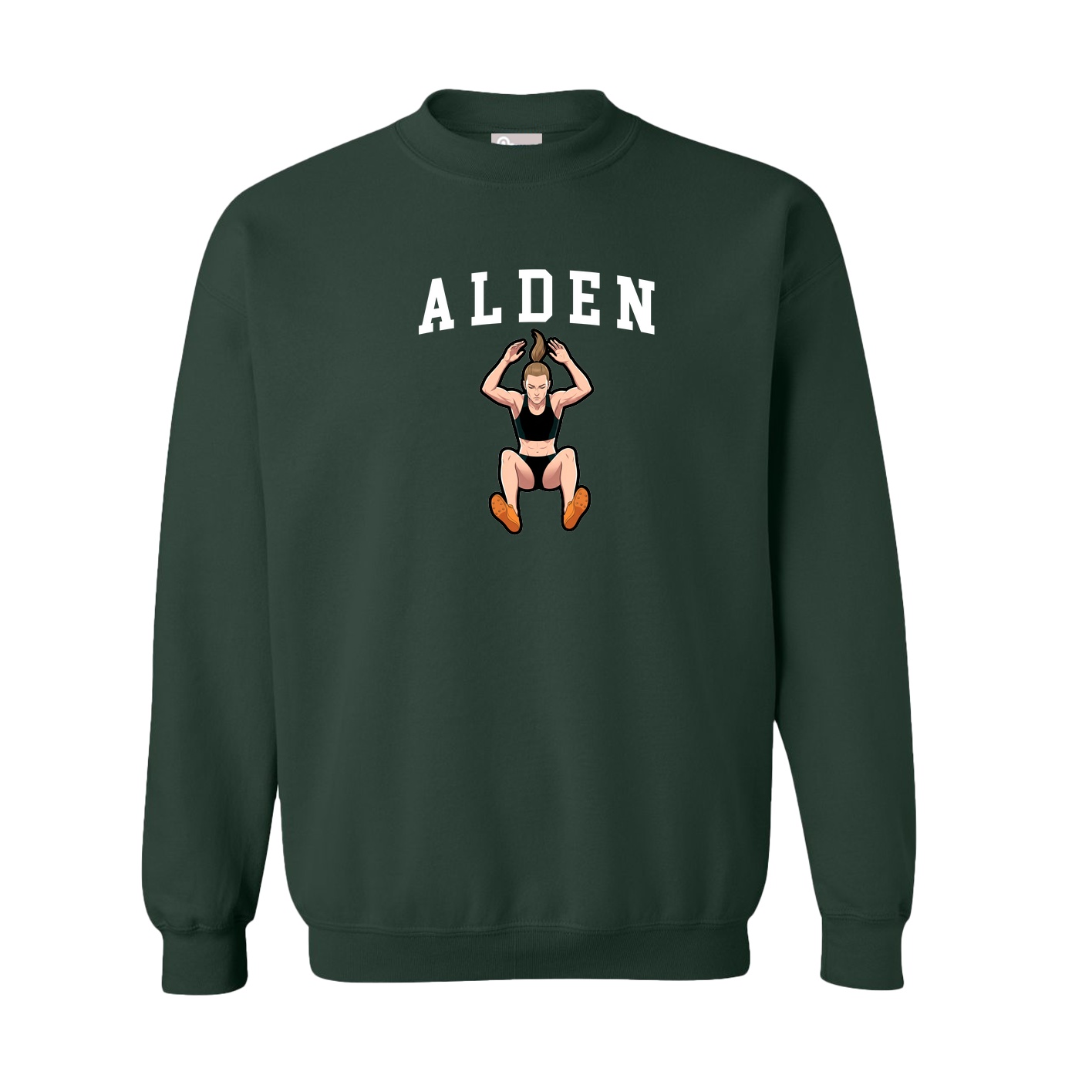 Fleece Crew — Shirsey in Green
