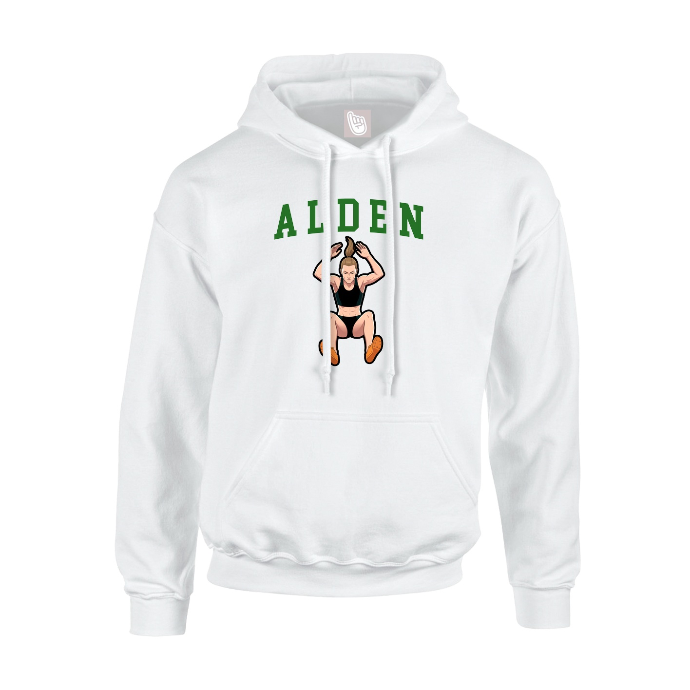 Youth Hoodie — Shirsey in White