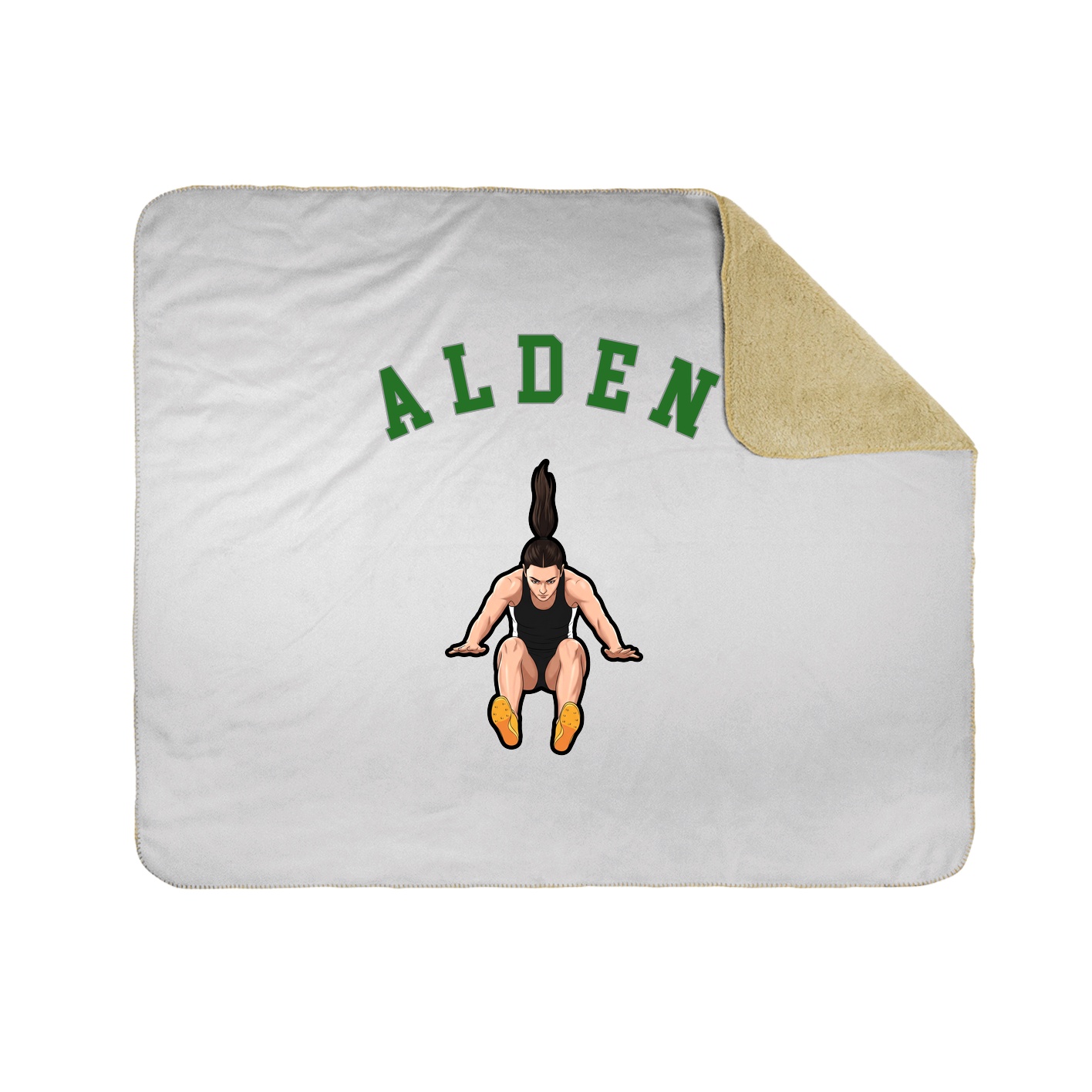 Throw Blanket — Shirsey Arch in White