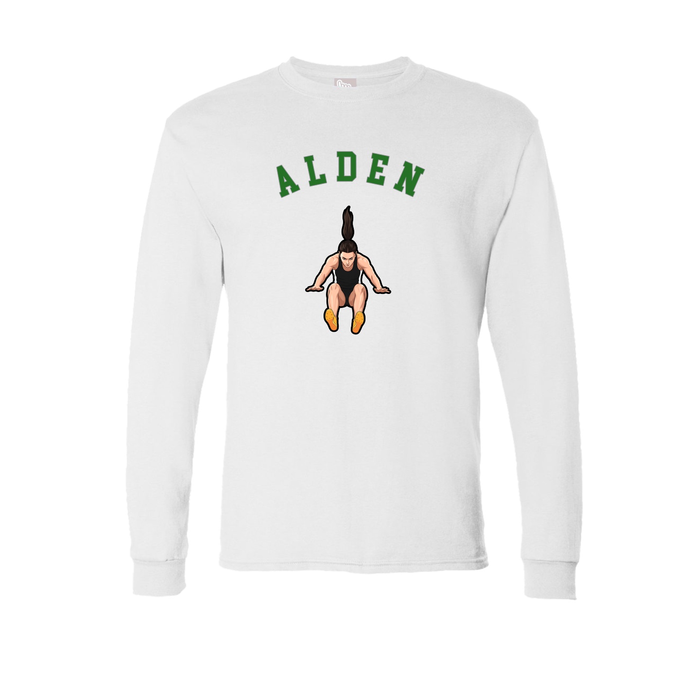 Long Sleeve Tee — Shirsey Arch in White
