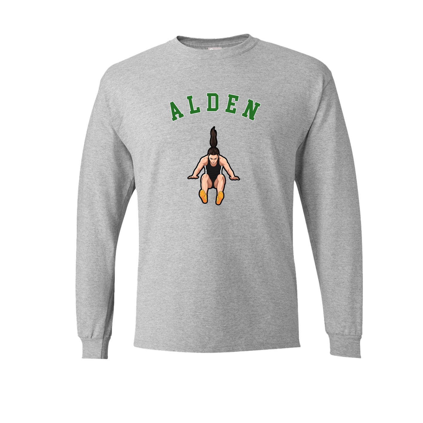 Long Sleeve Tee — Shirsey Arch in Grey