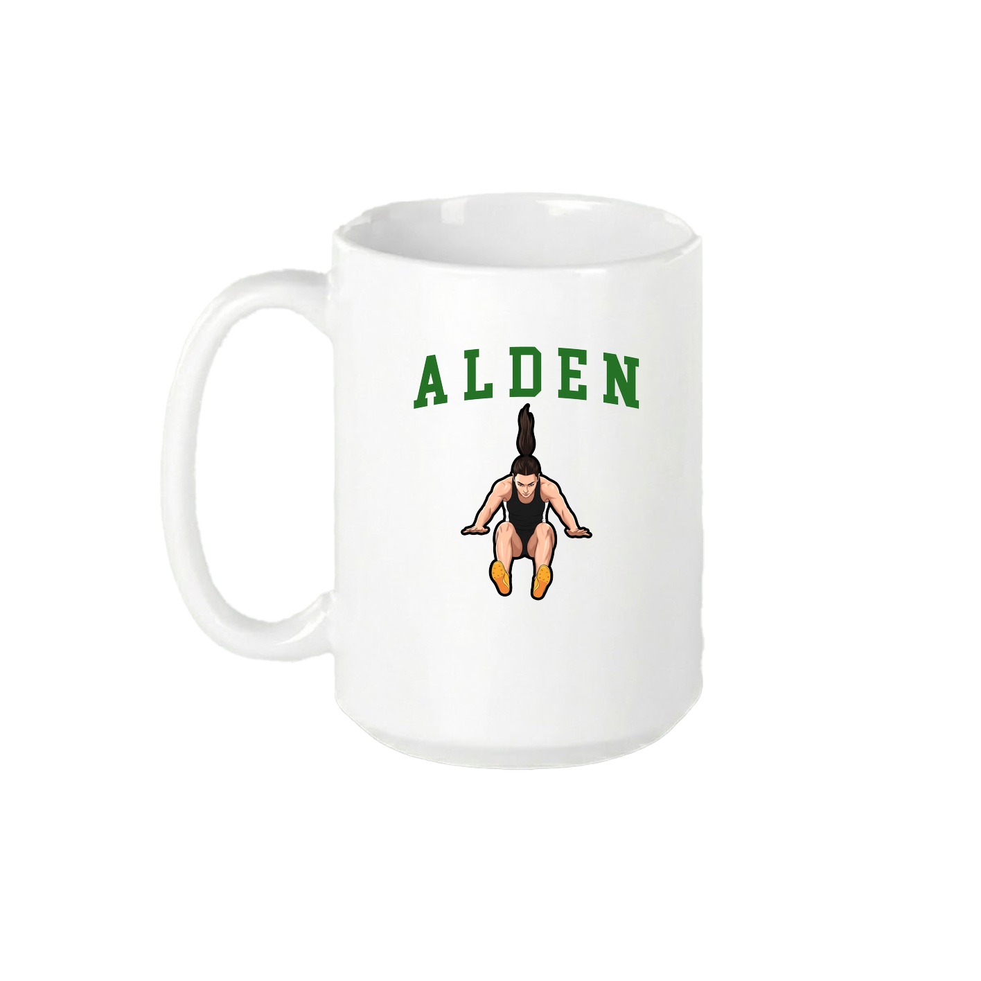 15oz Coffee Mug — Shirsey in White