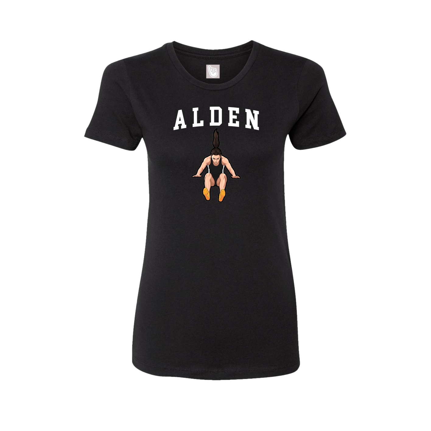 Fitted Women's Tee — Shirsey in Black