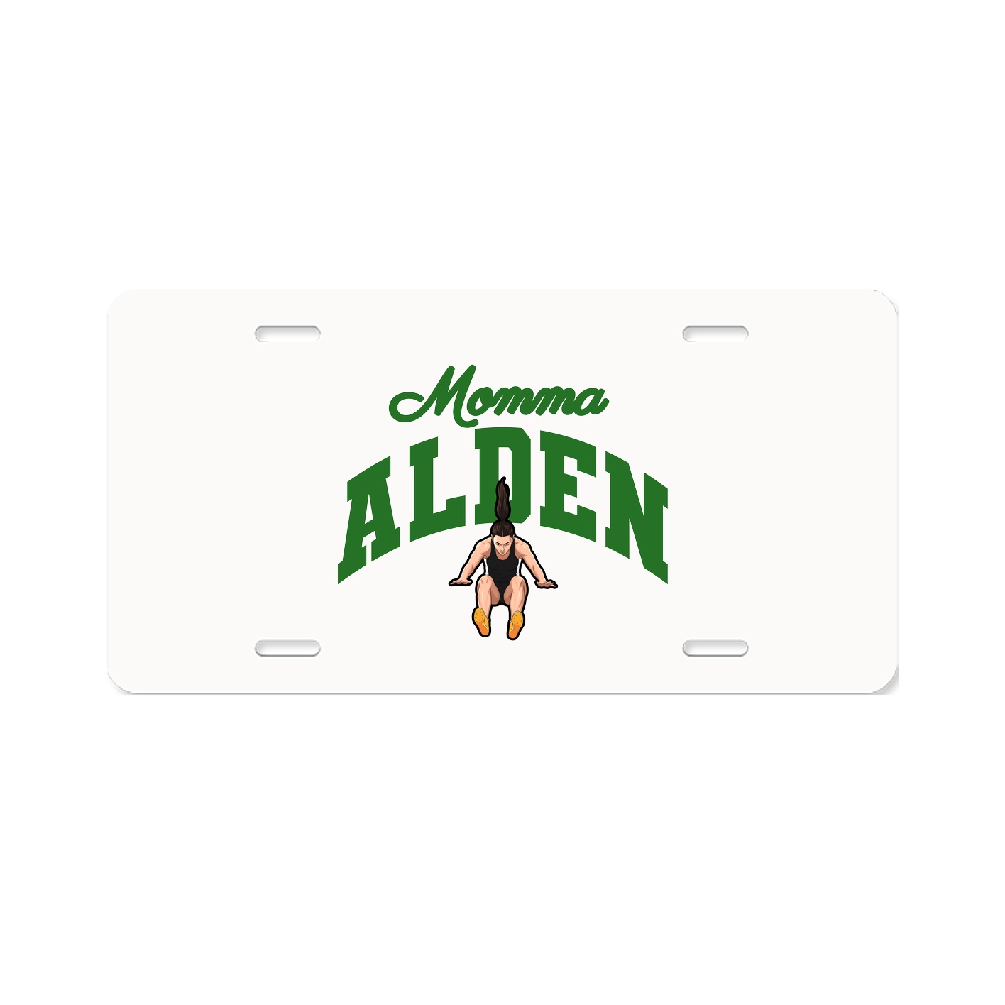 License Plate — Mothers Day Arch in Classic