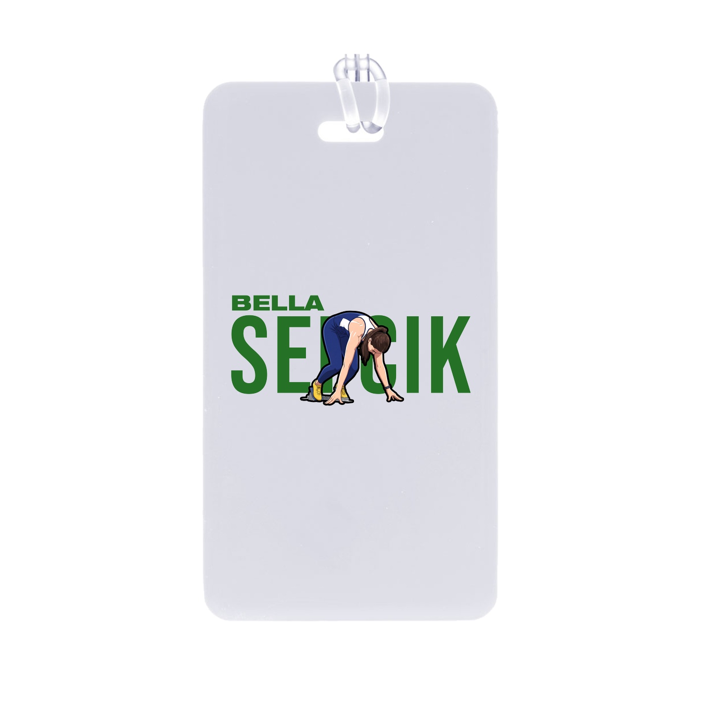 Bag Tag — Player Name in Classic