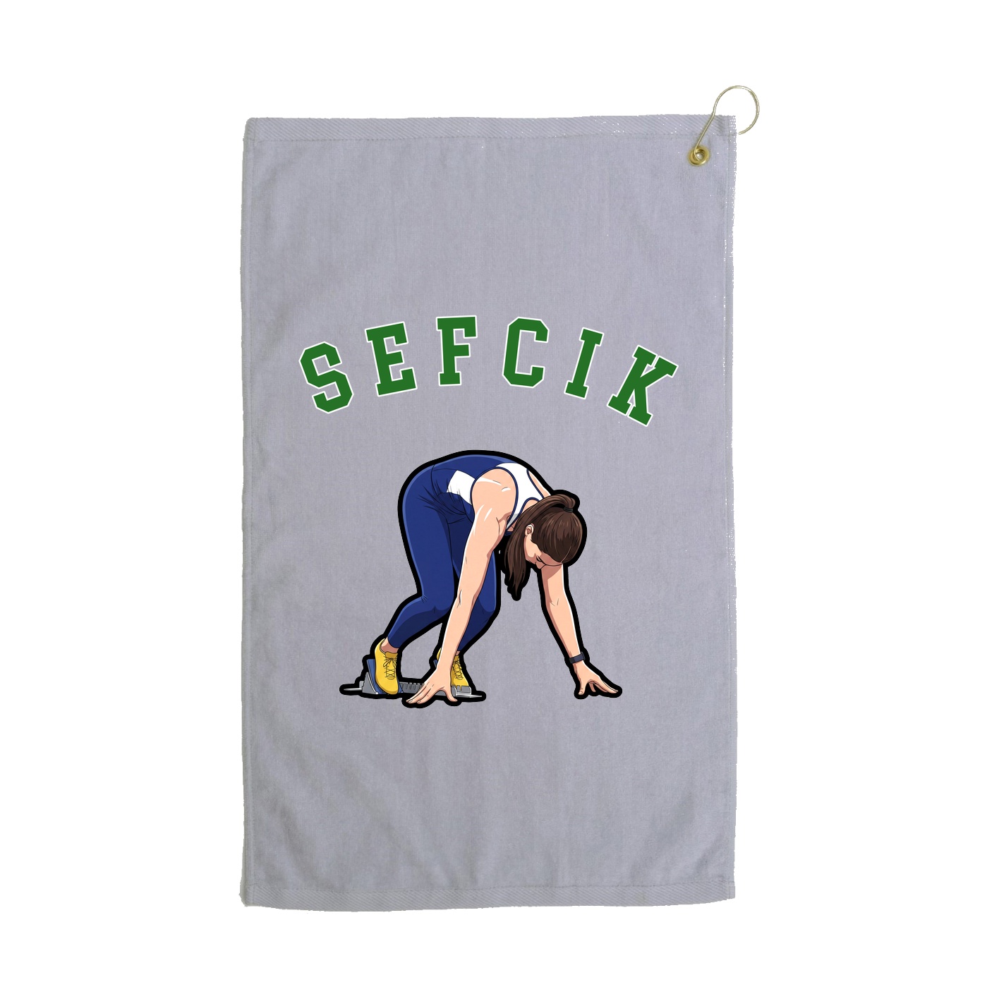 Golf Towel — Shirsey Arch in Grey