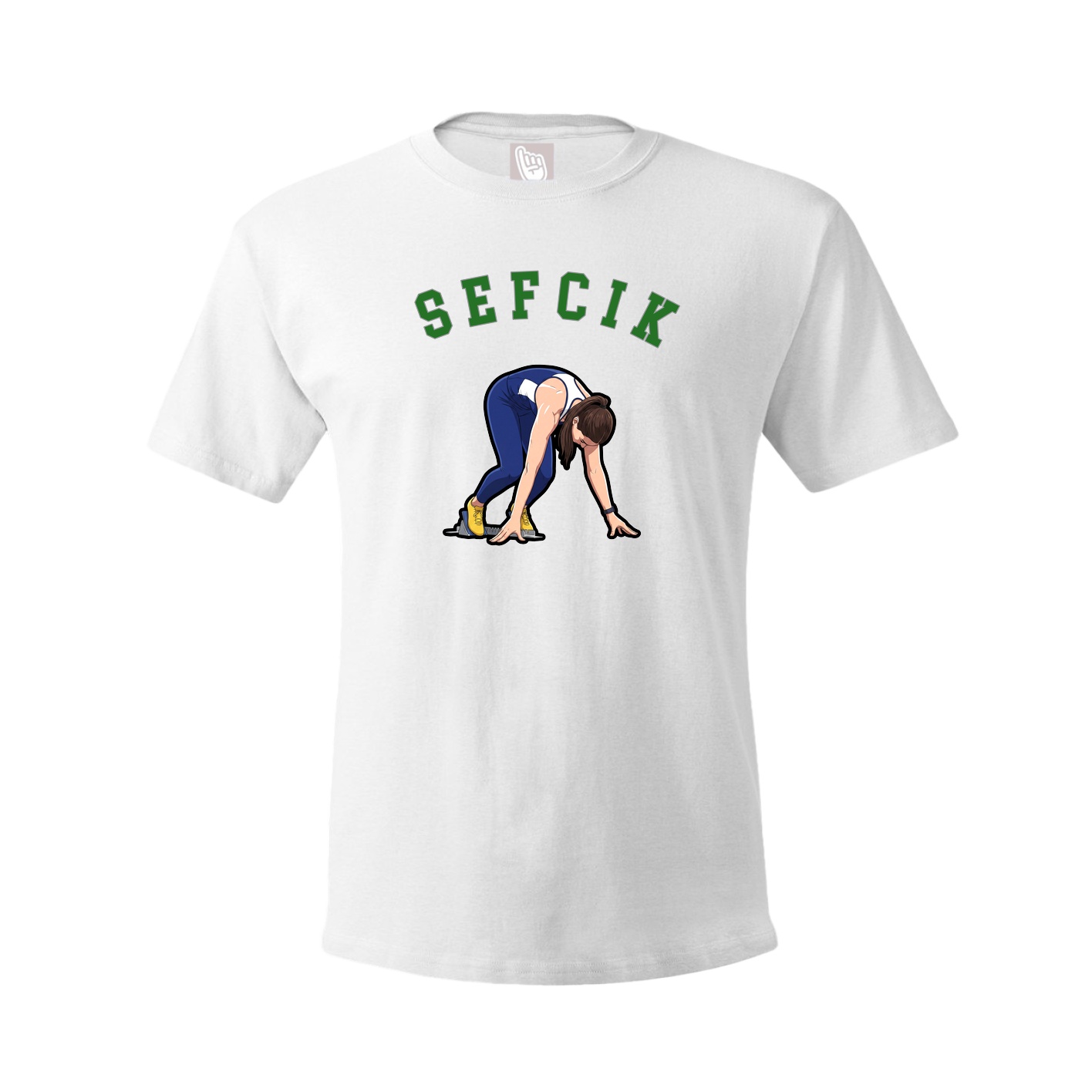 Youth Tee — Shirsey Arch in White