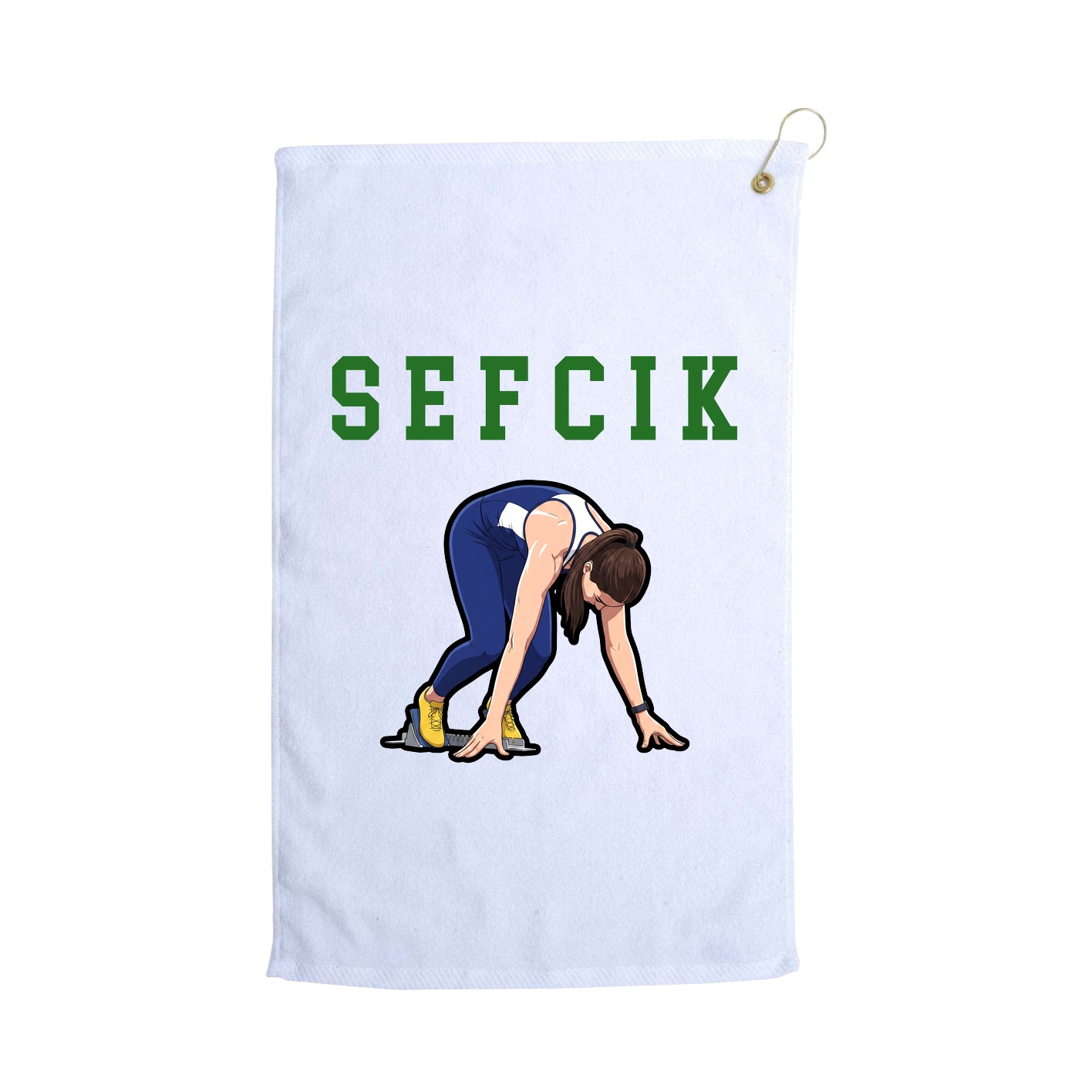 Golf Towel — Shirsey in White
