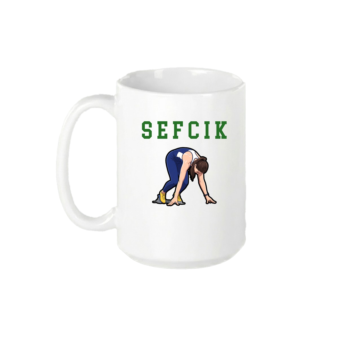15oz Coffee Mug — Shirsey in White