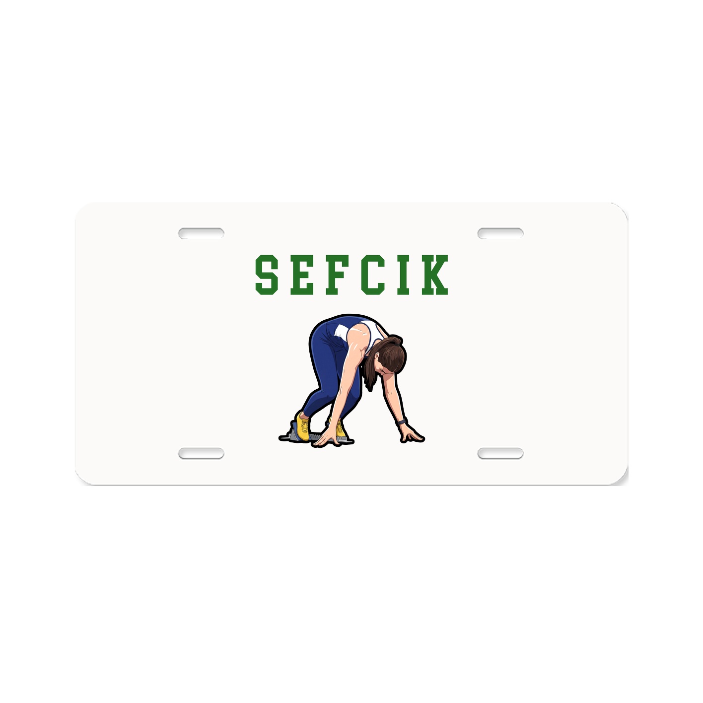 License Plate — Shirsey in Classic