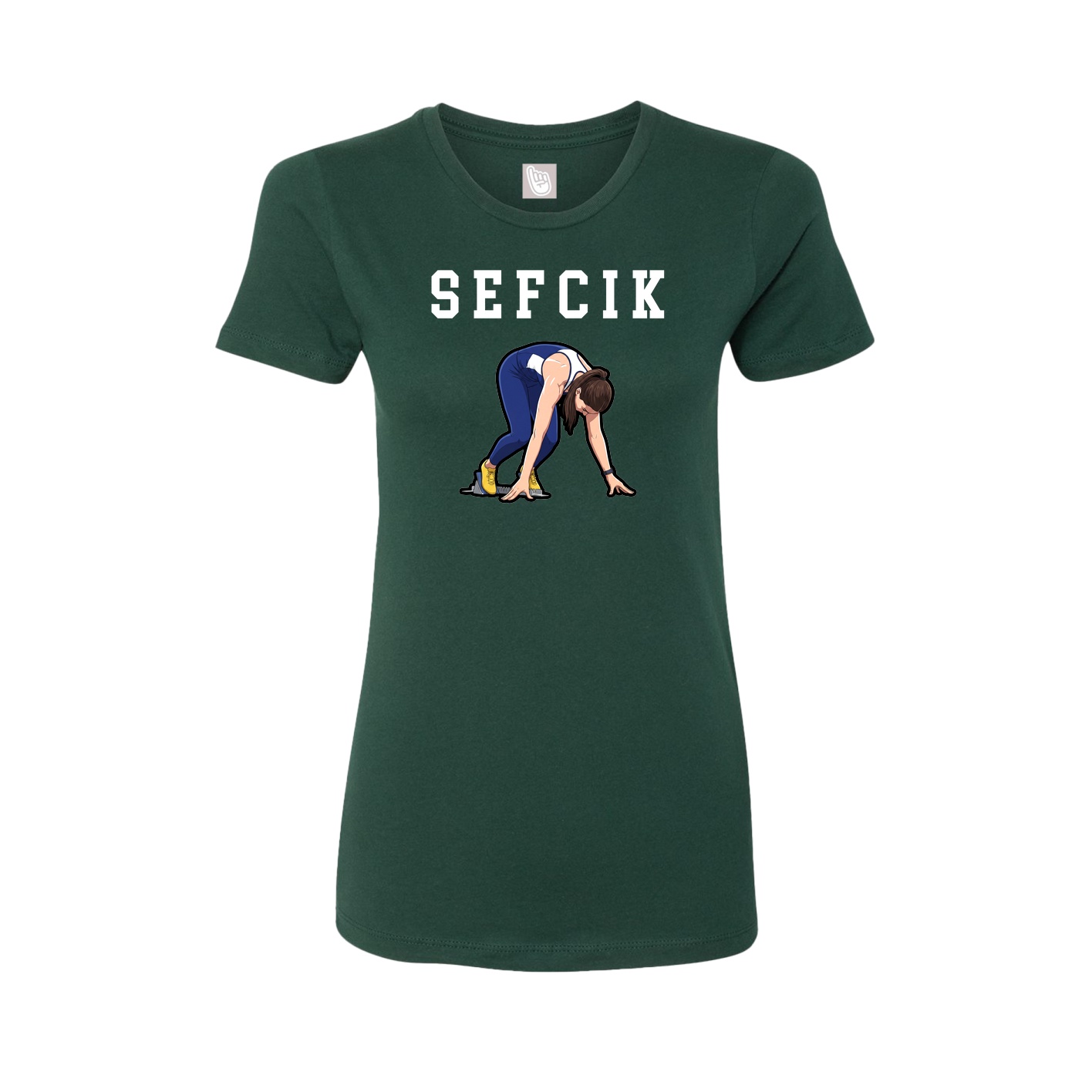 Fitted Women's Tee — Shirsey in Green