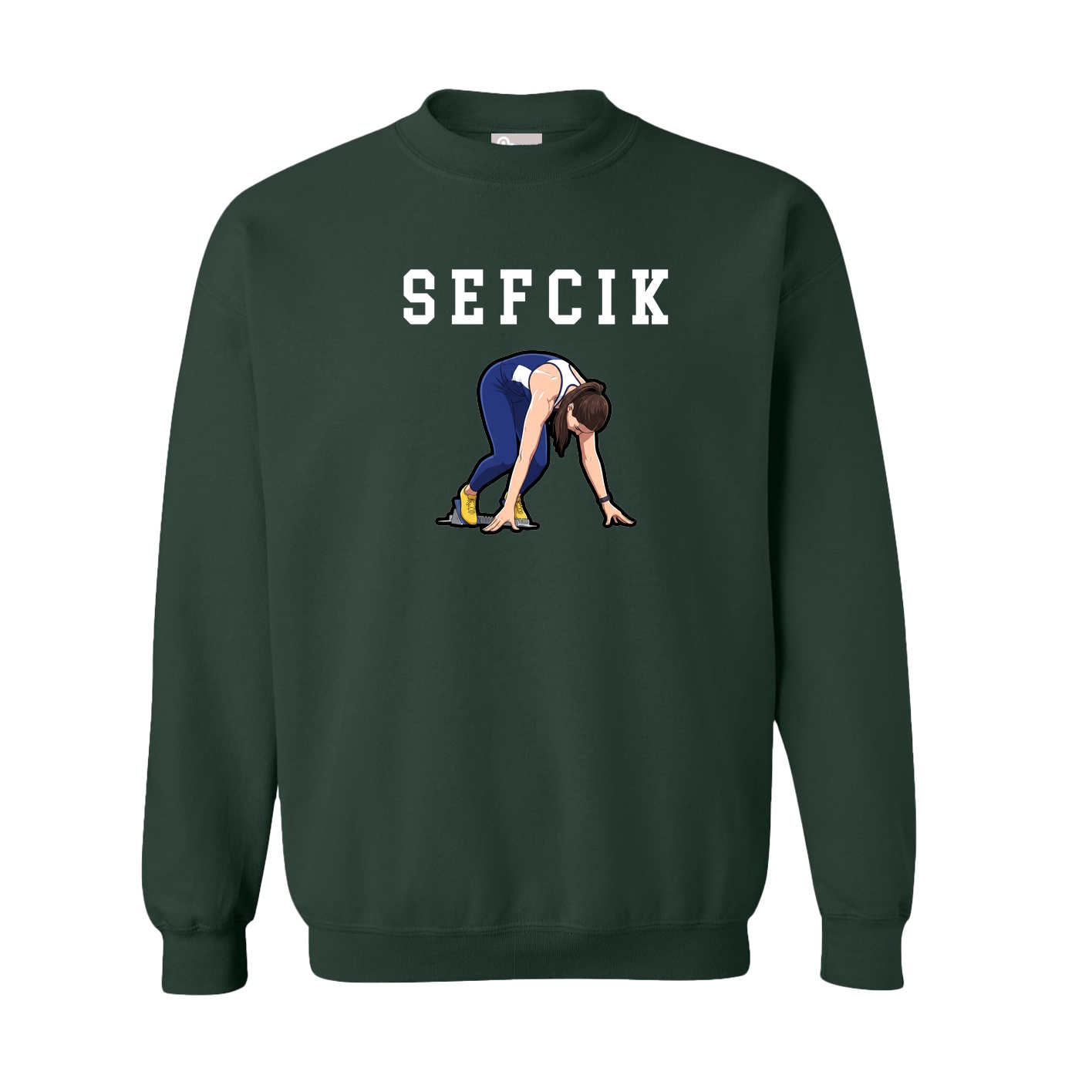 Fleece Crew — Shirsey in Green