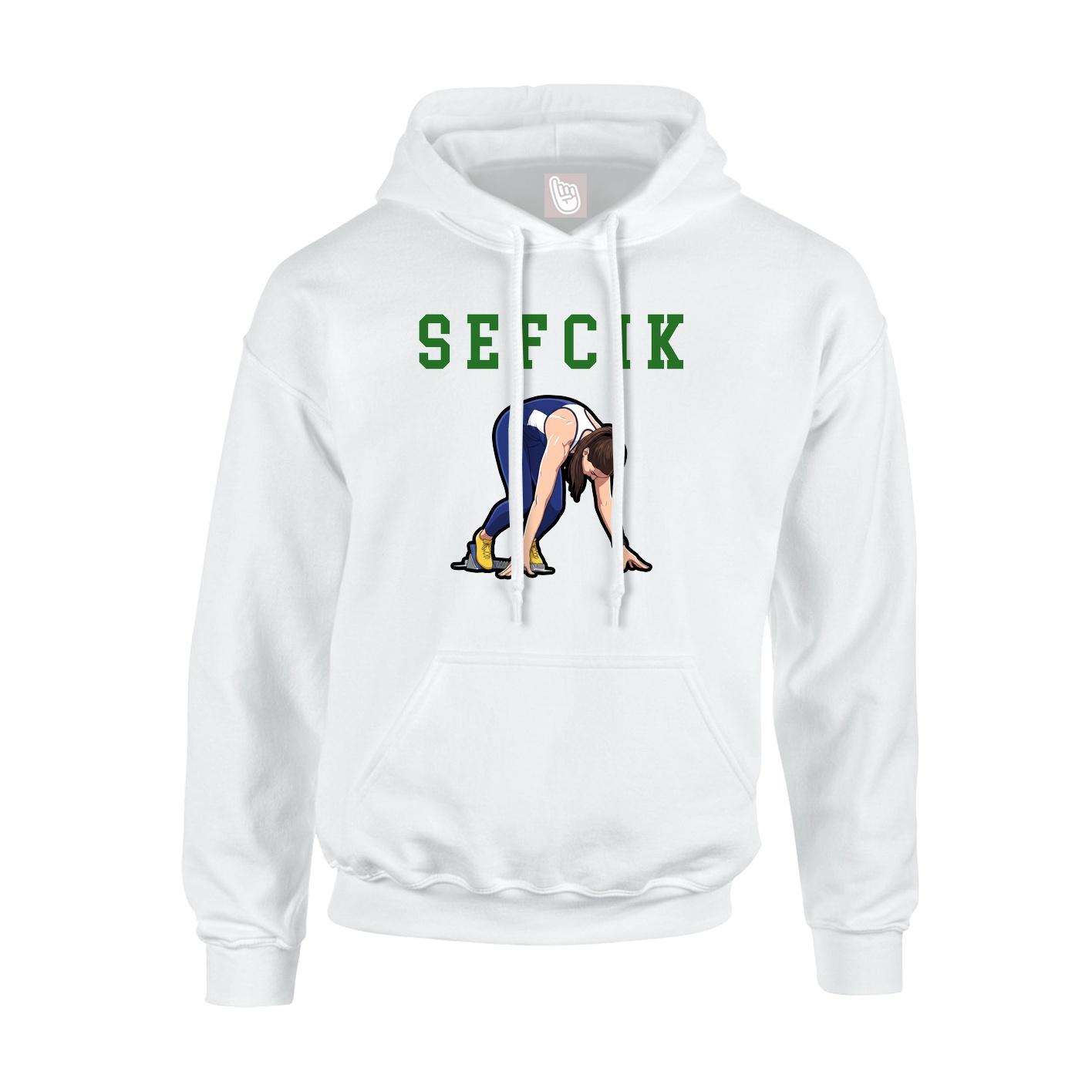 Youth Hoodie — Shirsey in White