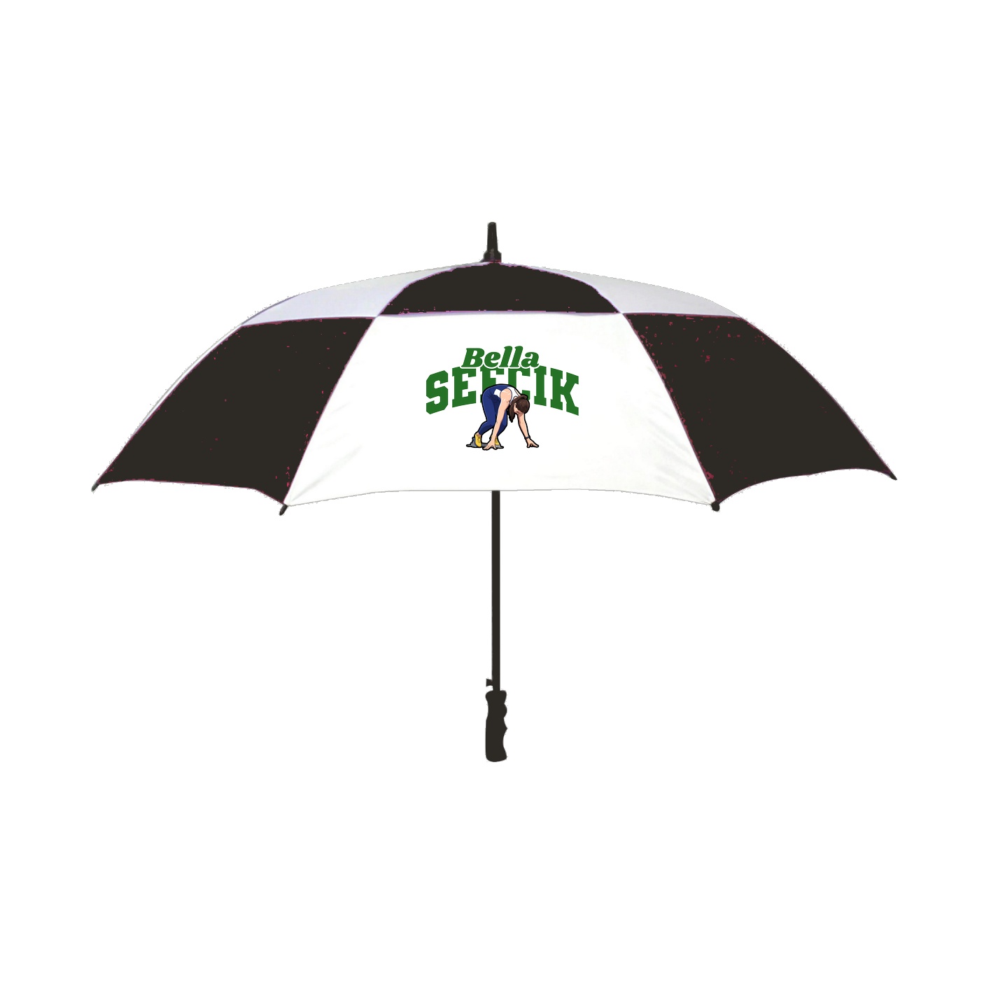 Golf Umbrella — Signature Arch in Black