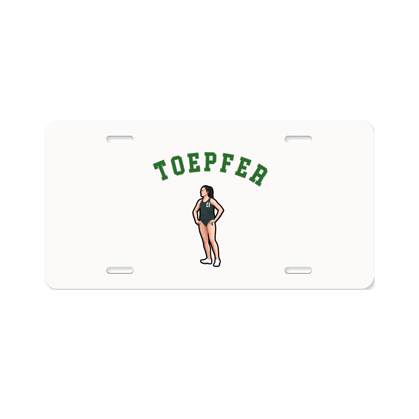 License Plate — Shirsey Arch in Classic