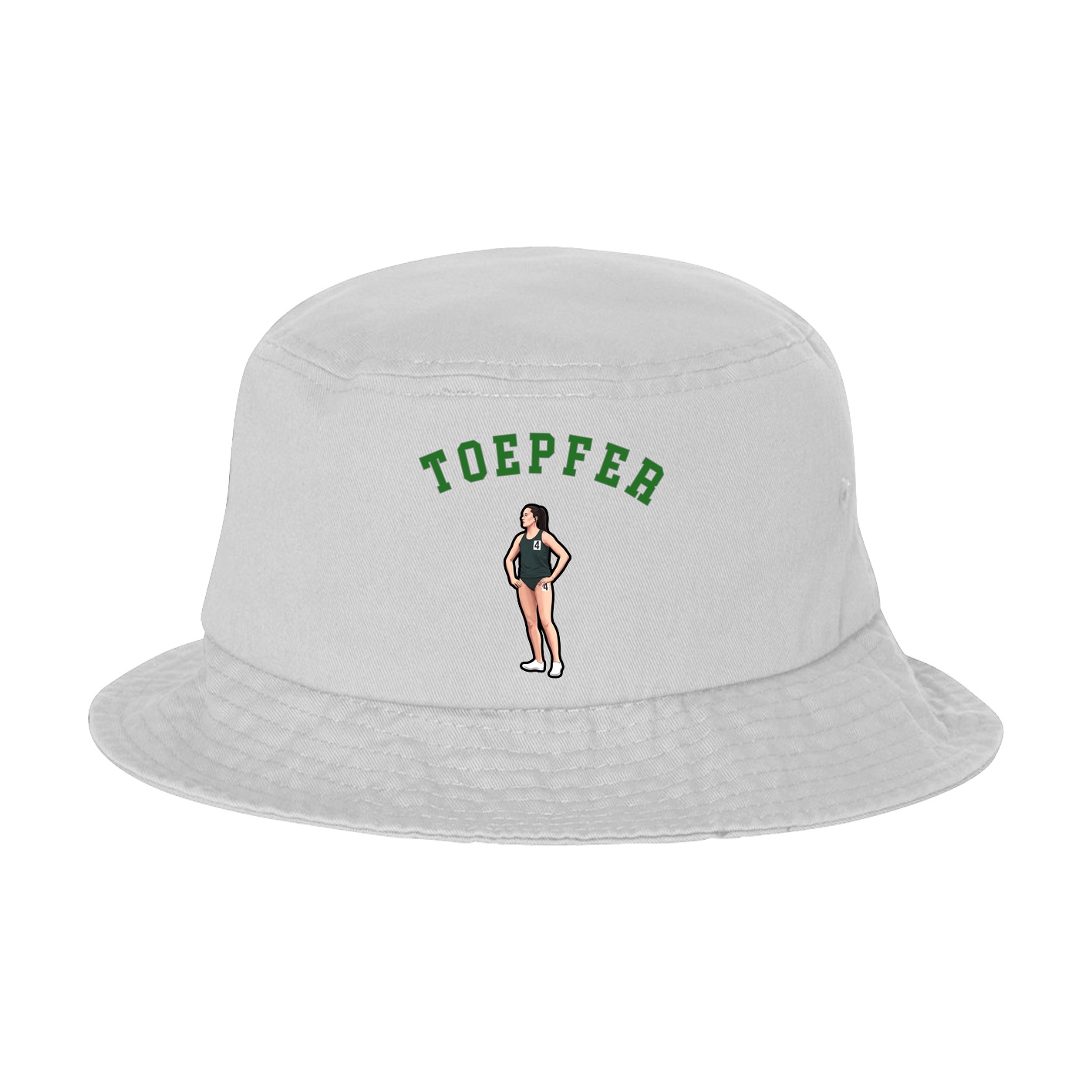 Bucket Cap — Shirsey Arch in White