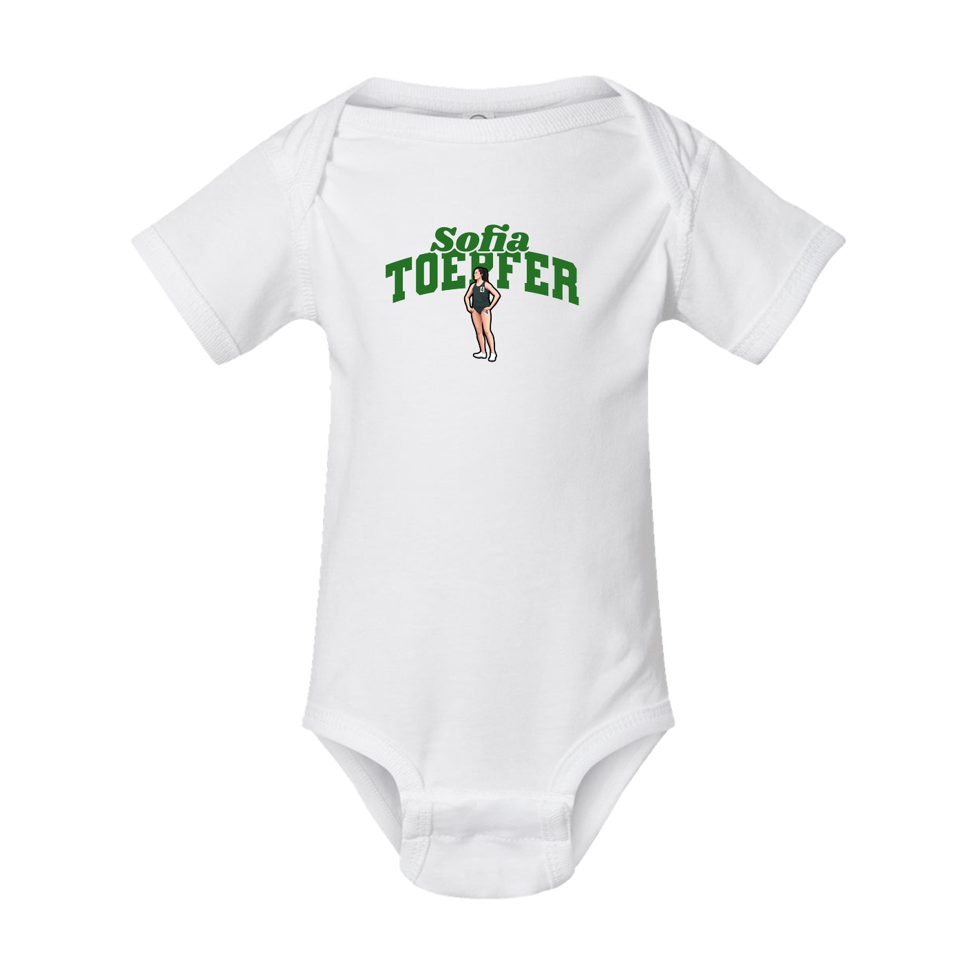 Baby Onesie — Signature Arch in White