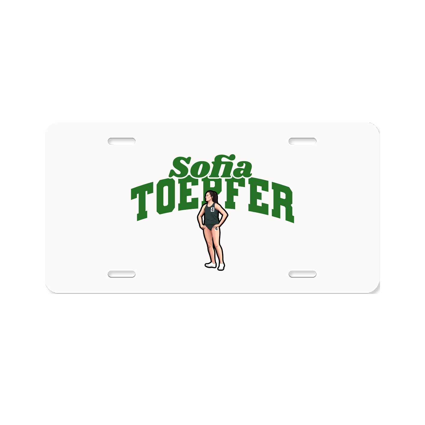 License Plate — Signature Arch in Classic