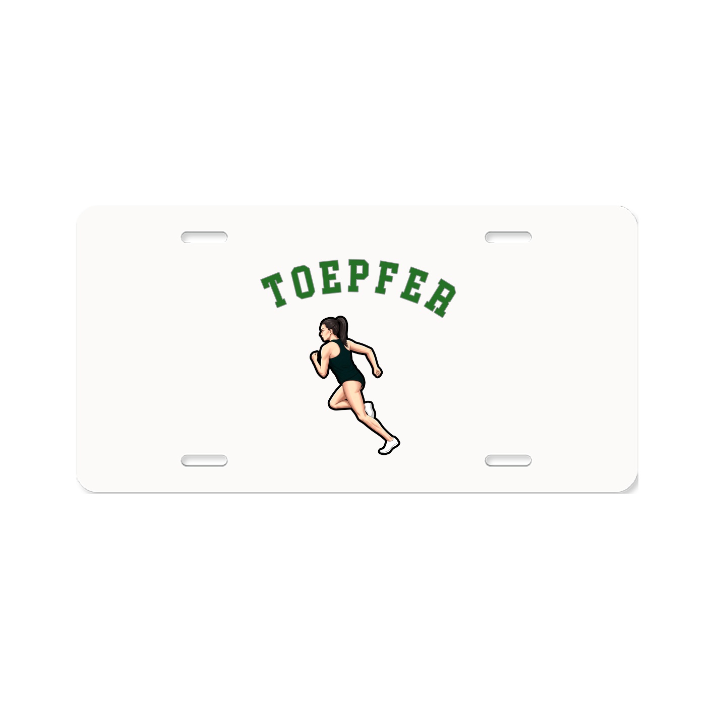 License Plate — Shirsey Arch in Classic