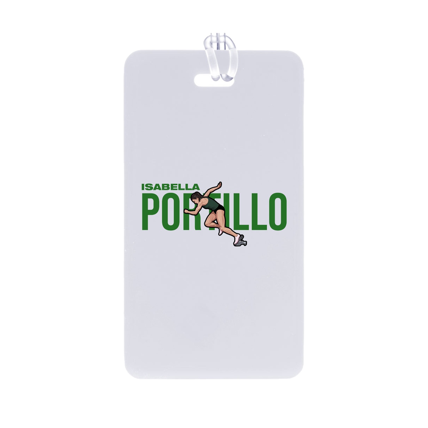 Bag Tag — Player Name in Classic