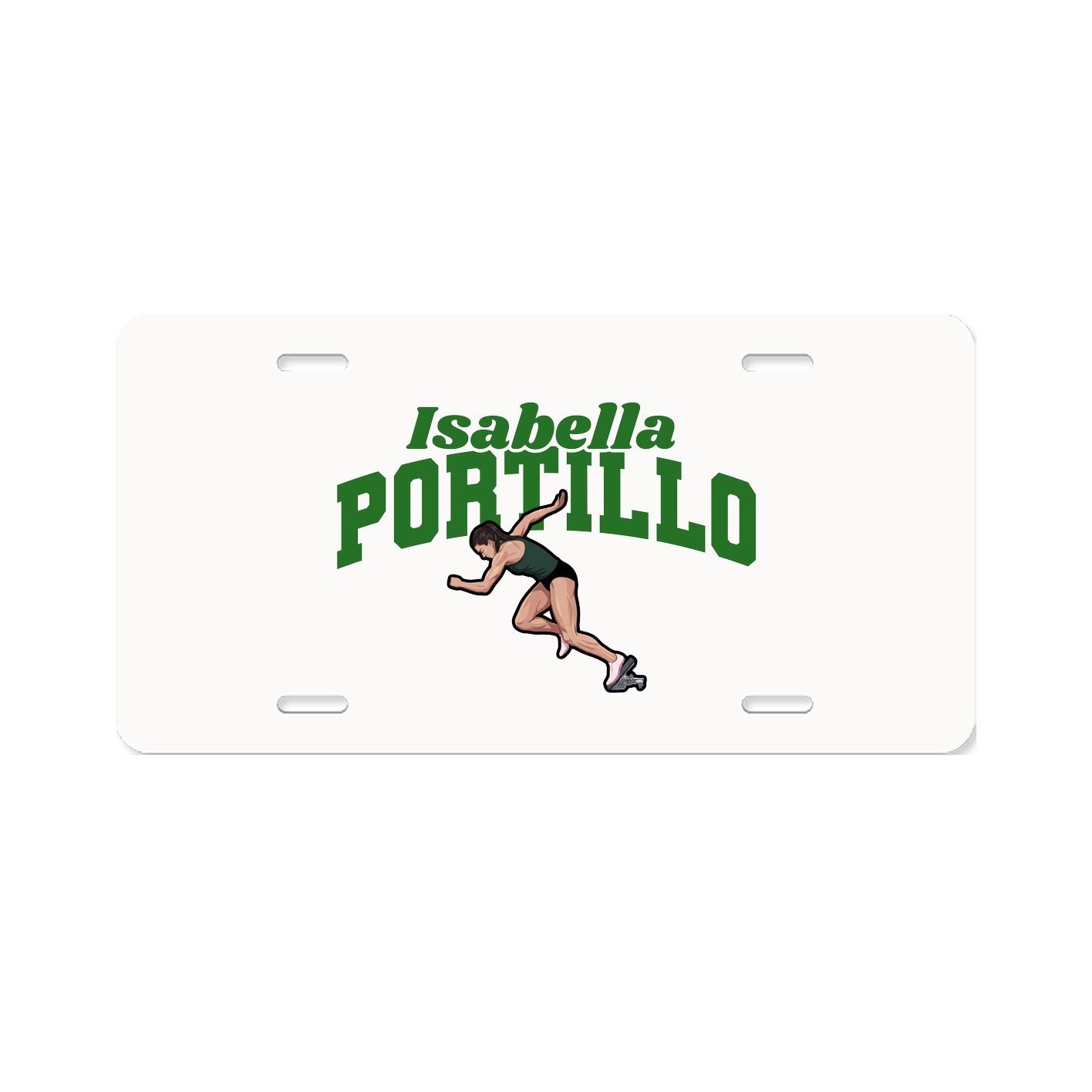 License Plate — Signature Arch in Classic